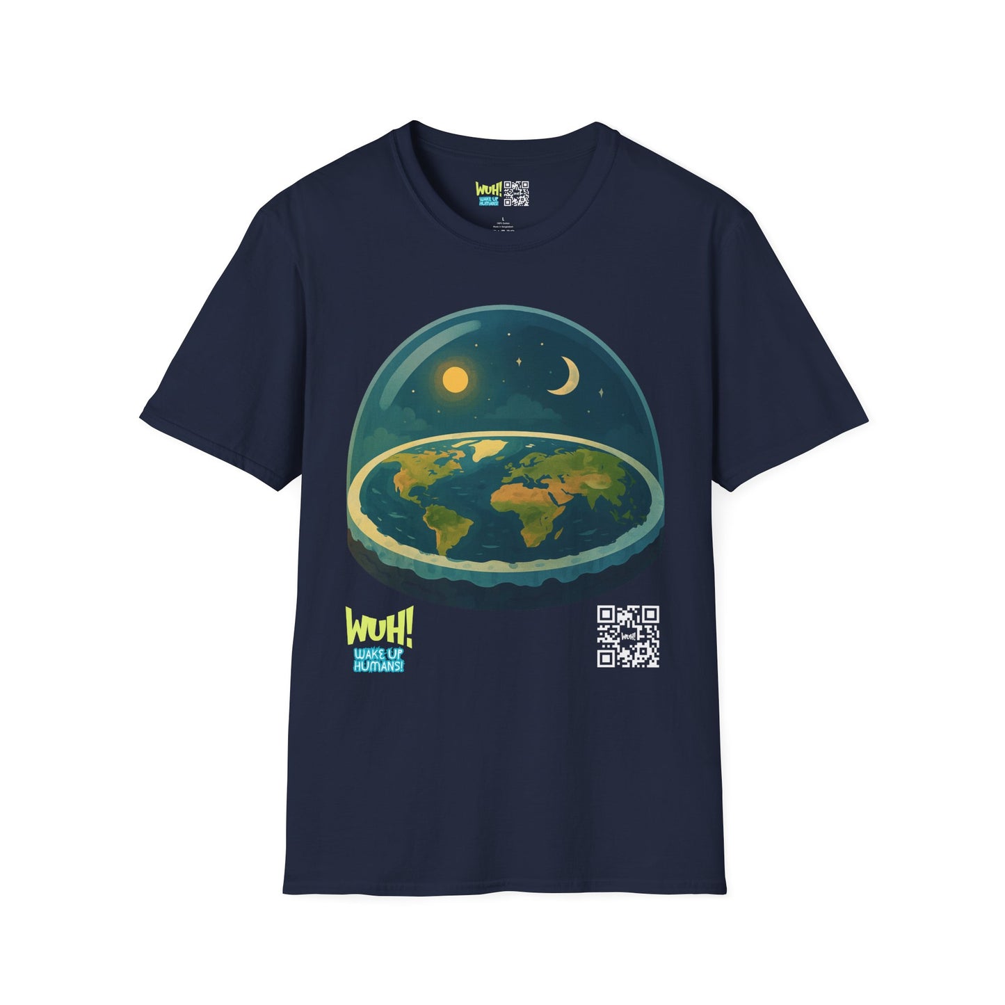 Flat Earth Under A Dome T-Shirt