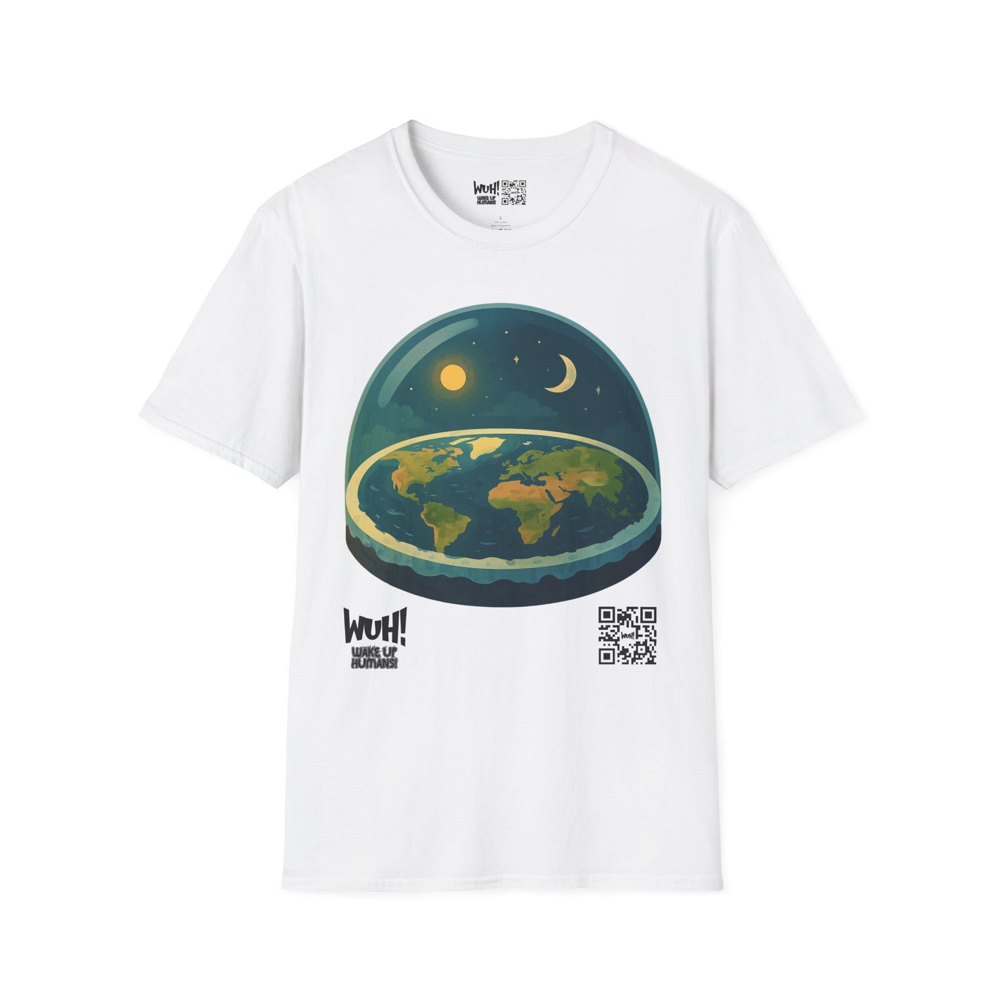 Flat Earth Under A Dome T-Shirt