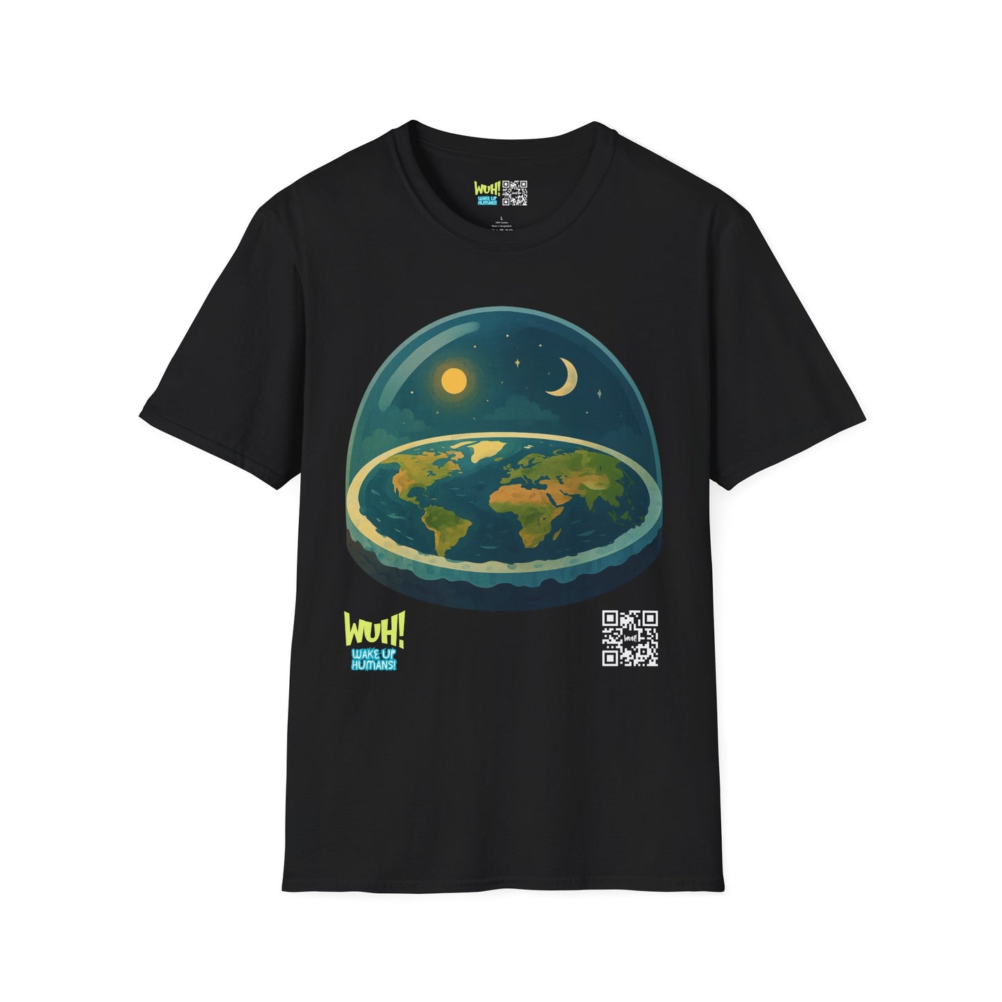 Flat Earth Under A Dome T-Shirt