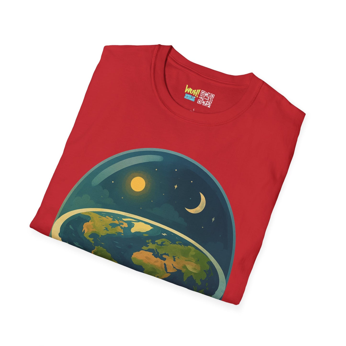 Flat Earth Under A Dome T-Shirt