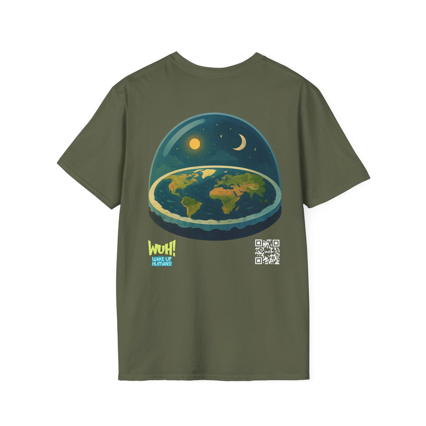 Flat Earth Under A Dome T-Shirt