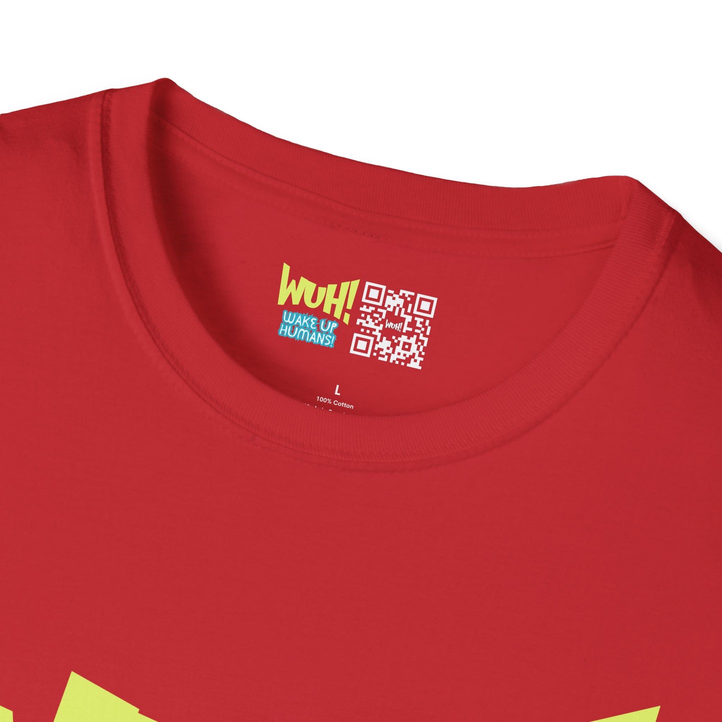 WUH! Wake Up Humans Official Brand T-Shirt
