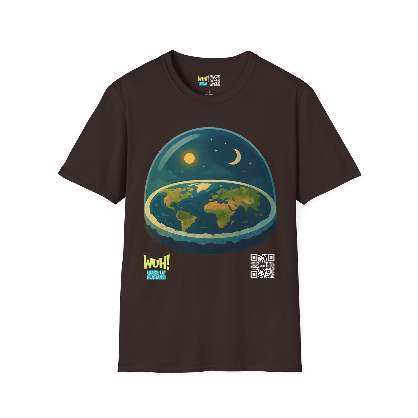 Flat Earth Under A Dome T-Shirt