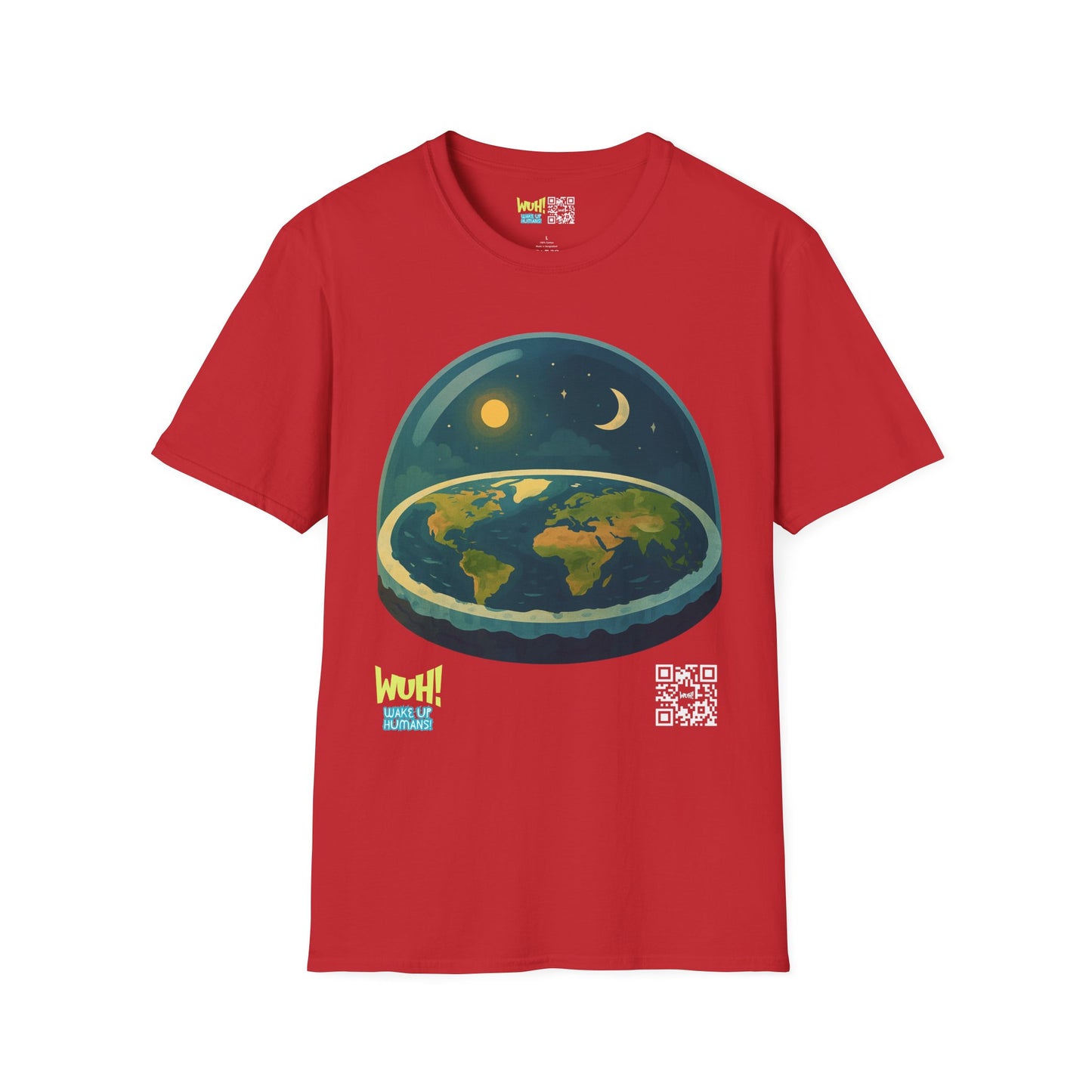 Flat Earth Under A Dome T-Shirt