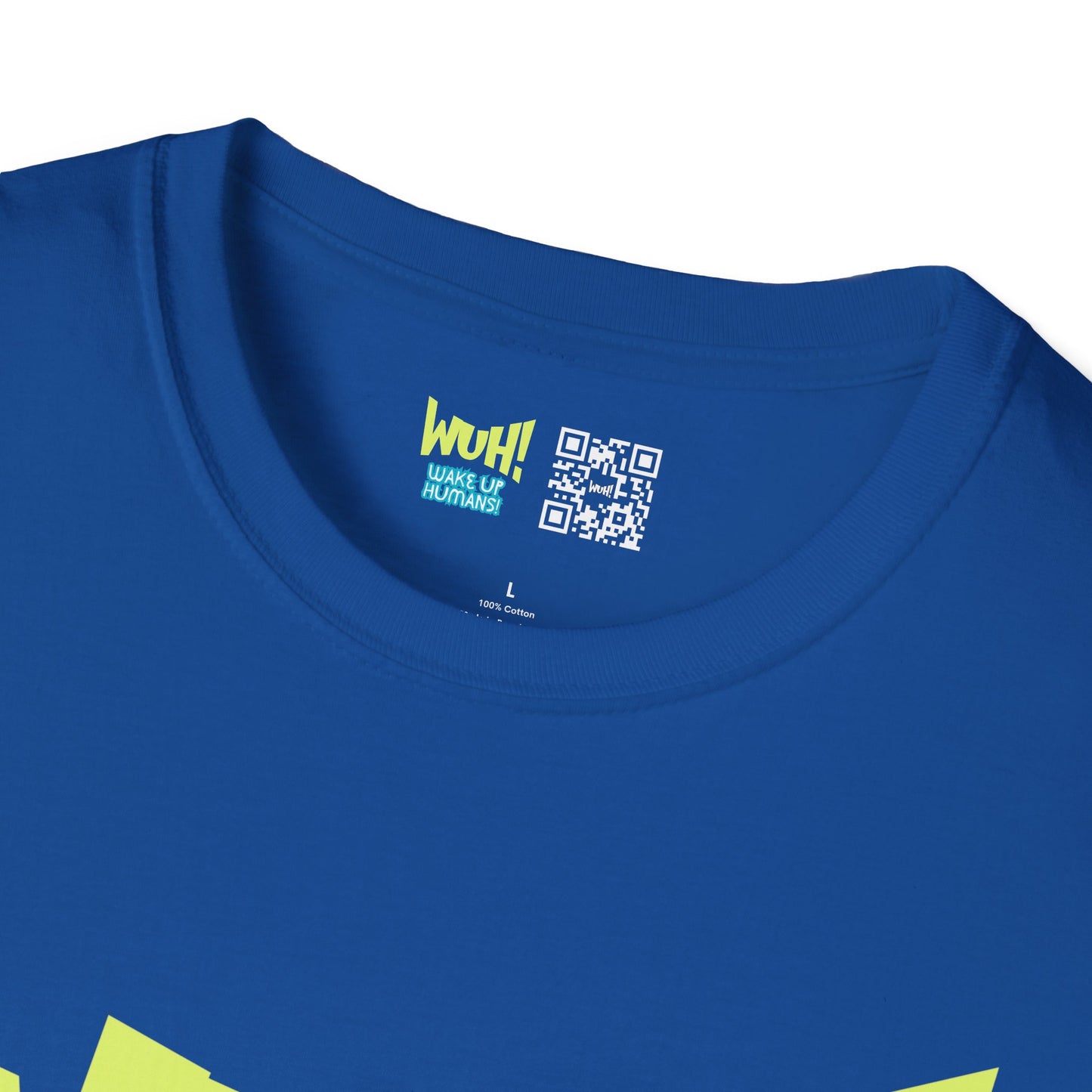 WUH! Wake Up Humans Official Brand T-Shirt