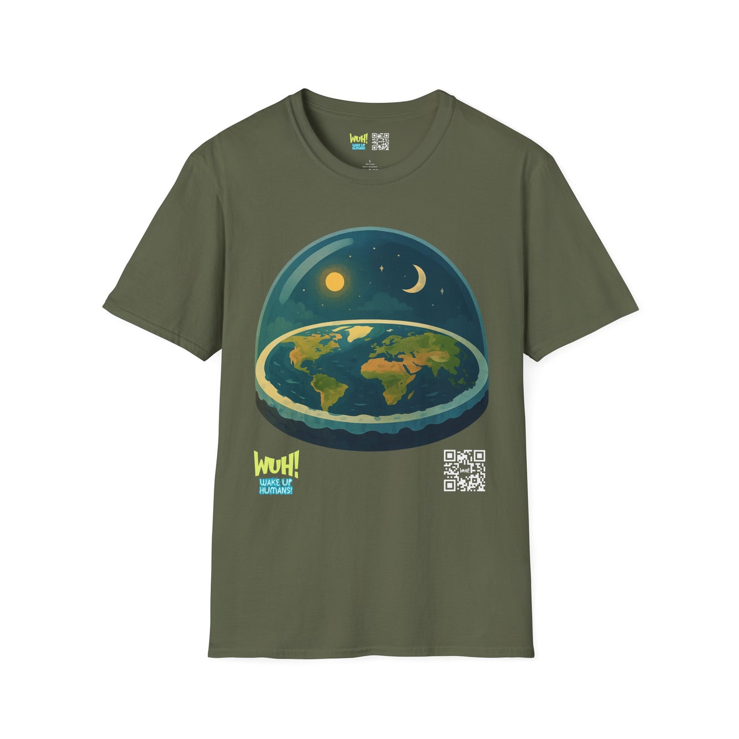 Flat Earth Under A Dome T-Shirt