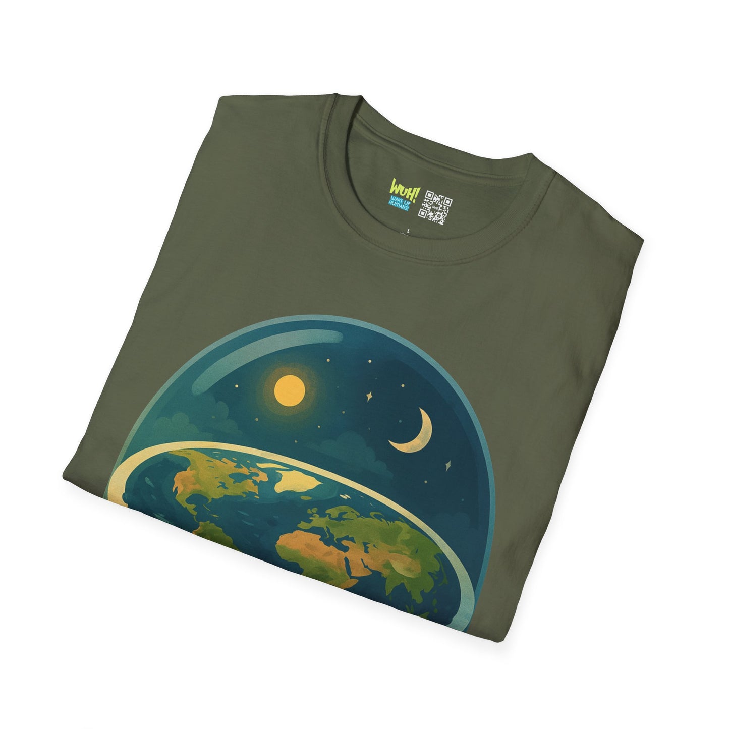 Flat Earth Under A Dome T-Shirt
